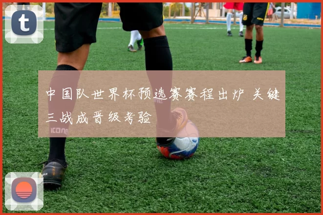 中国队世界杯预选赛赛程出炉 关键三战成晋级考验